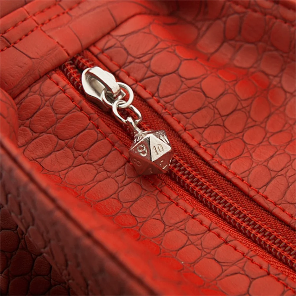 ThinkGeek Vegan Leather (Dragon Scale) "Handbag of Holding" RARE - Discontinued - Picture 2 of 11